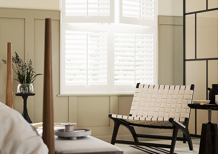 Bromley, Porcelain White - Tier on Tier Plantation Shutter - Image 5